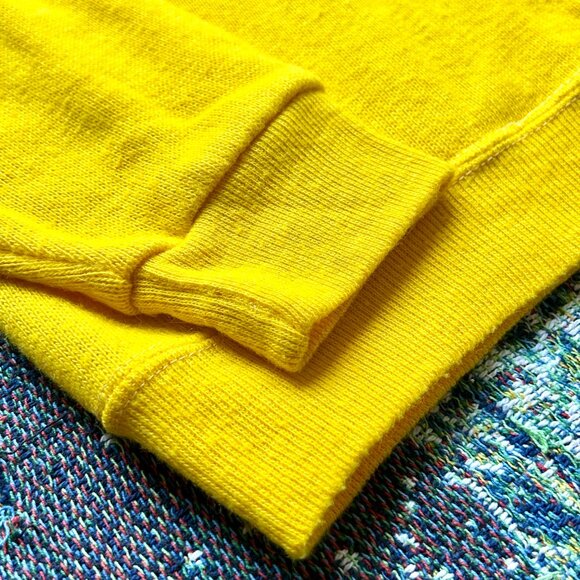 Vintage 60s High School Varsity Band V Neck Sweater Creslan and Rayon - Picture 3 of 5